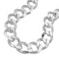 Preview: Herren Armband 11x2mm Weitpanzer Silber 925