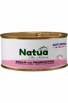 Natua Gelee Hühnchen mit Schinken 85 g