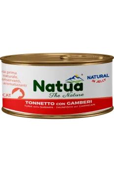 Natua Gelee Thunfisch mit Garnelen 150 g