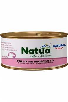 Natua jelly dog Hühnchen mit Schinken 150 g
