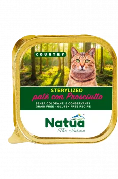 Natua Cat Country kastriert (sterilisiert)  Schinken 100 g