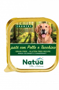 Natua Dog Country Hühnchen Truthahn 300 g