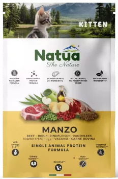 Natua Trockenfutter Kätzchen Rind  1500 g