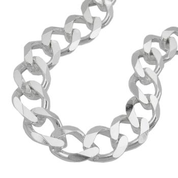 Preview: Herren Armband 11x2mm Weitpanzer Silber 925