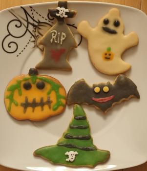 Halloweengebäck frisch und Handgemacht
