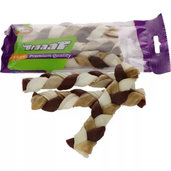 Braaaf Twister Braids (3-pack) - 12 cm