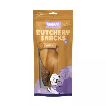 Braaaf Butchery Snacks Rinderohr 2 Stück