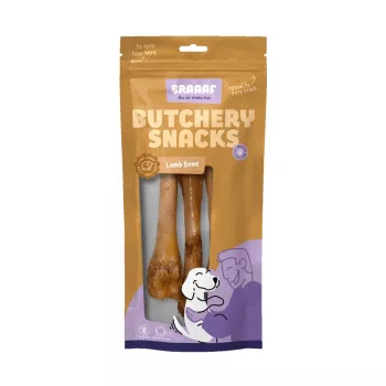 Braaaf Butchery Snacks Lammknochen 3 Stück