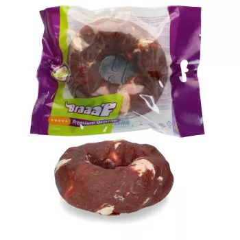 Braaaf Rawhide Donut Lamm & Fisch