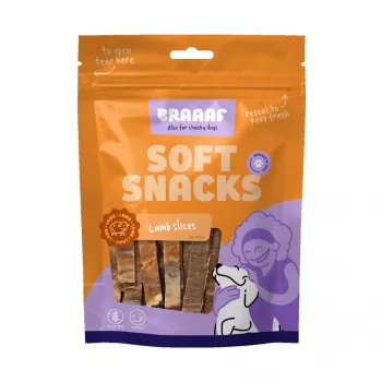 Braaaf Soft Snack Slices - Lamm & Fisch