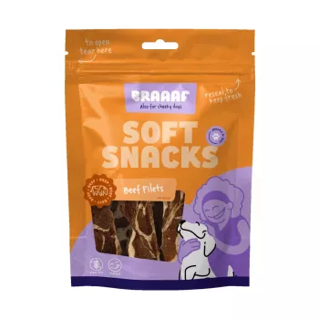 Braaaf Soft Snack Filet - Rind & Fisch