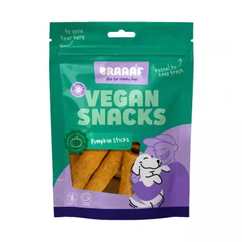 Braaaf Vegan Snack Kürbis Stick - 6 cm