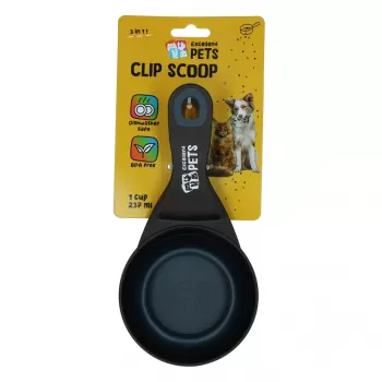 Excellent Pets Fütterschaufel mit Verriegelungsclip 1 cup