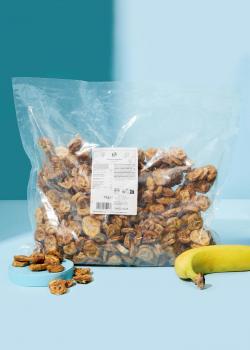 Getrocknete Bio Bananenscheiben aus Sri Lanka 1 kg