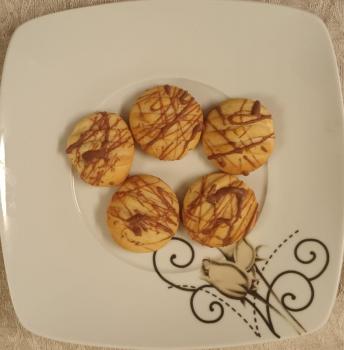 Frisch gebackenes Honiggebäck