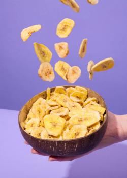 Preview: Kochbananenchips ohne Zuckerzusatz 1 kg