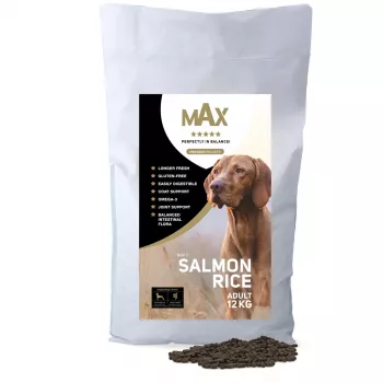 Max Adult Gepresste Pellets Lachs & Reis 12 kg