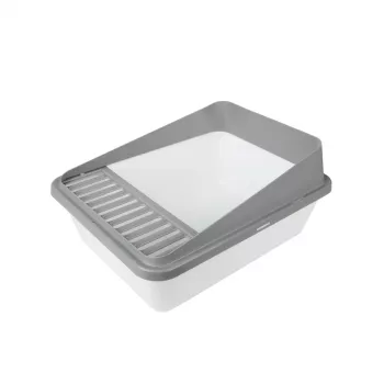 Minus One Cat Litter Box S Grey