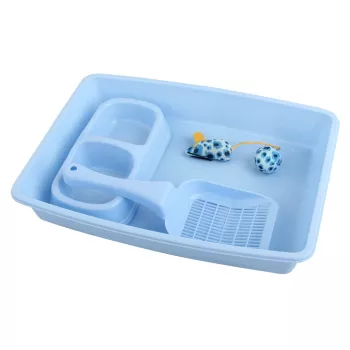 Pawise Kitten Starter Set Blau