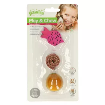Pawise Wooden Loofah Pretty Toys No2