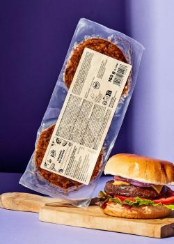 Veganer Bio Burger Shiitake und Paprika 160 g