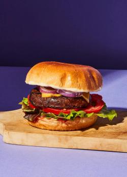 Preview: Veganer Bio Burger Shiitake und Paprika 160 g
