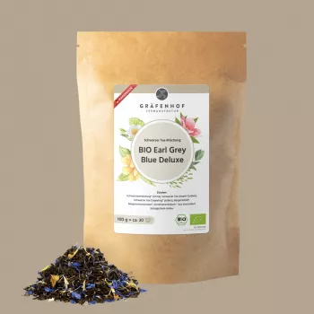 BIO Earl Grey Blue Deluxe 100g