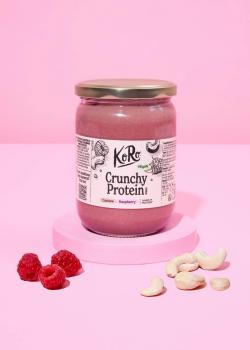 Vegane crunchy Proteincreme Cashew-Himbeere 500 g