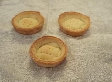 Preview: Butterteig - Schalen klein 1kg (ca. 50 St.)