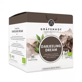 Darjeeling Dream Tee, 15 Pyramidenbeutel