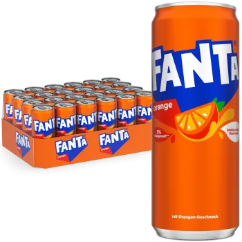 Fanta Orange 330ml (24 Dosen inkl. Pfand)