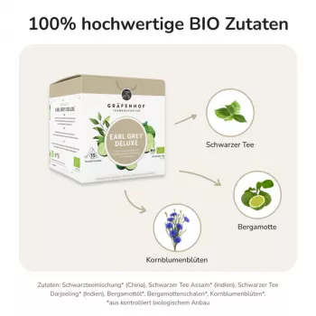 Preview: Earl Grey Deluxe Tee, 15 Pyramidenbeutel
