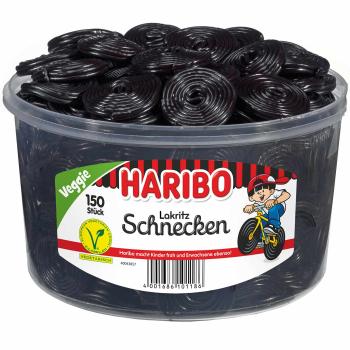 Haribo Lakritz Schnecken 1500g