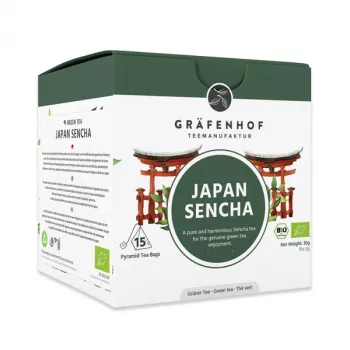 Japan Sencha Tee, 15 Pyramidenbeutel