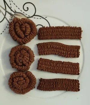 Kakao-Spritzgebäck frisch und Handgemacht