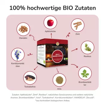 Preview: Spicy Baked Apple Tee, 15 Pyramidenbeutel