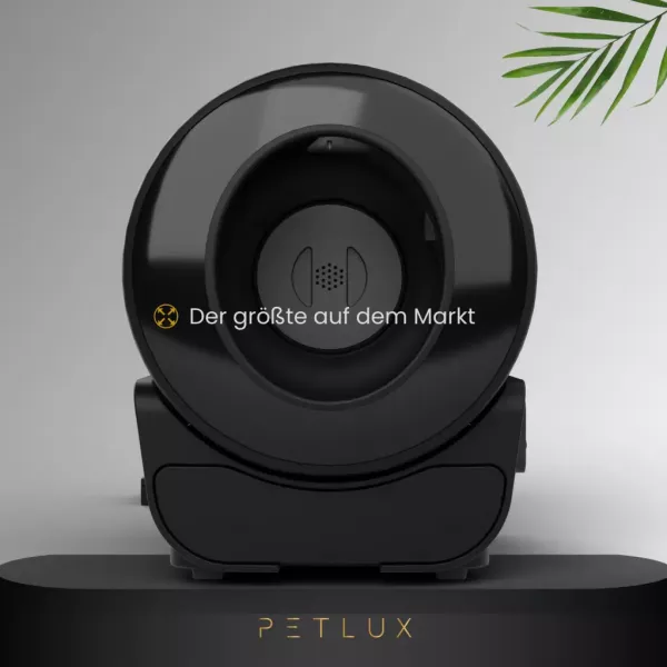 Petlux V3 Automatische Katzentoilette Schwarz