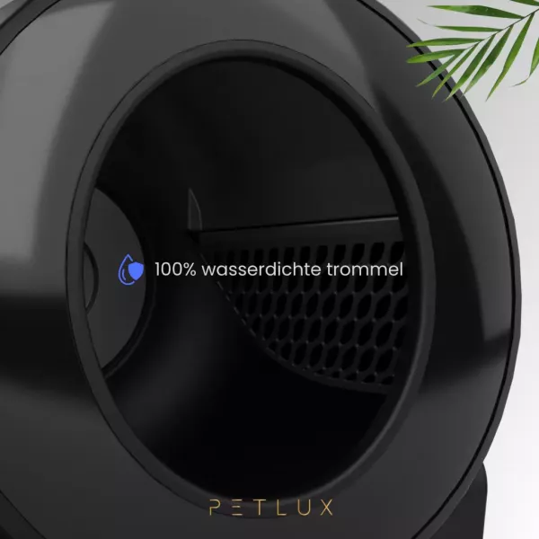 Petlux V3 Automatische Katzentoilette Schwarz