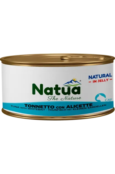 Natua Gelee Thunfisch mit kleinen Sardellen 85 g
