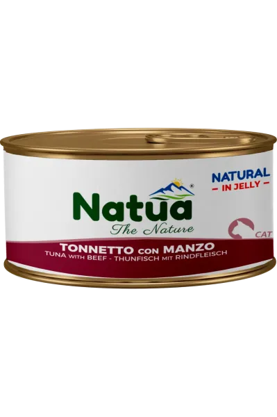 Natua Gelee Thunfisch mit Rindfleisch 85 g