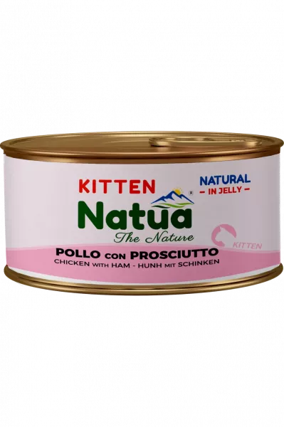 Natua Gelee Hühnchen mit Schinken 85 g