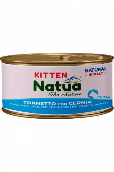 Natua Gelee Thunfisch mit Zackenbarsch 85 g