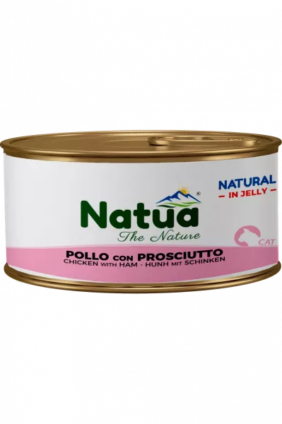 Natua Gelee Hühnchen mit Schinken 85 g