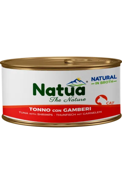 Natua Brühe Thunfisch mit Garnelen 85 g