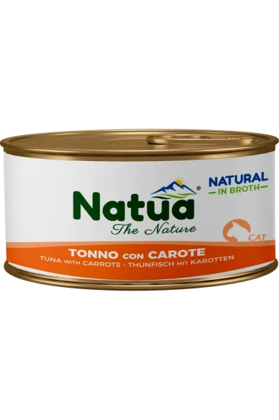 Natua Brühe Thunfisch mit Karotten 85 g