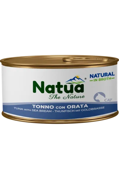 Natua Brühe Thunfisch mit Goldbrasse 85 g