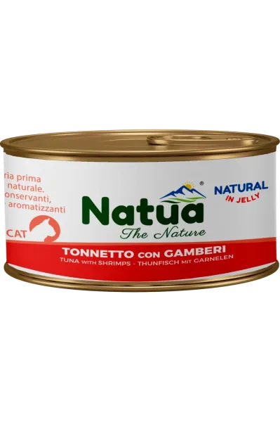 Natua Gelee Thunfisch mit Garnelen 150 g