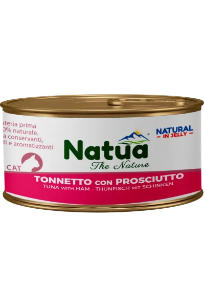 Natua Gelee Thunfisch mit Schinken 150 g