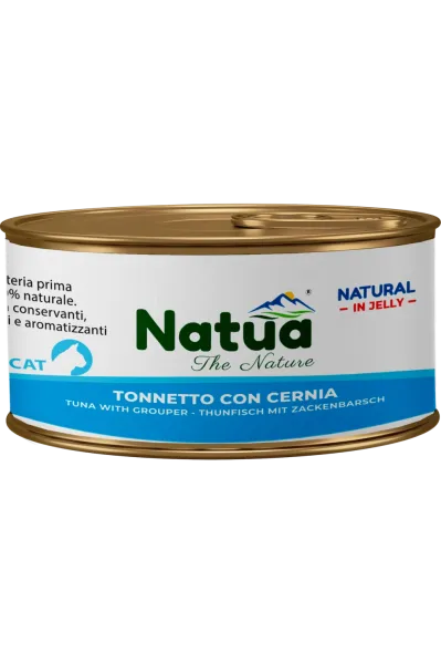 Natua Gelee Thunfisch mit Zackenbarsch  150 g
