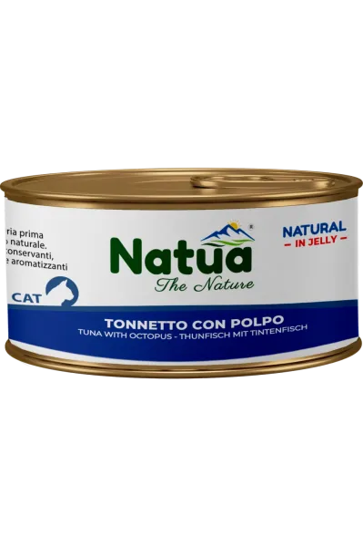 Natua Gelee Thunfisch mit Tintenfisch 150 g